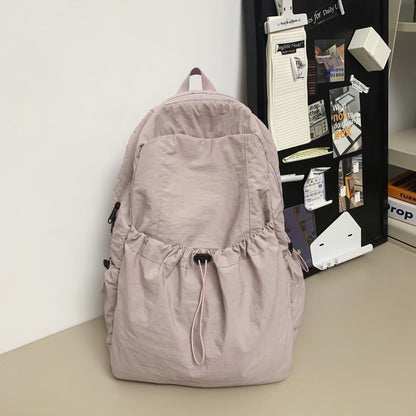 Drawstring Nylon Backpack Bag-Teresa&#39;s Fashionista LLC