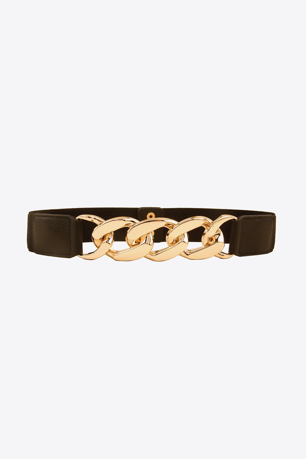 Chain Detail Elastic Belt-Teresa&#39;s Fashionista LLC