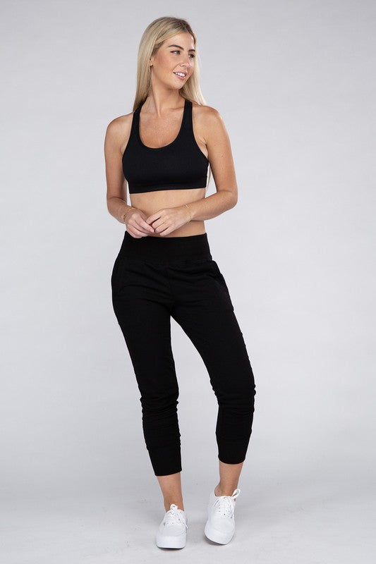 Comfy Stretch Lounge Sweat Pants-Teresa&#39;s Fashionista LLC