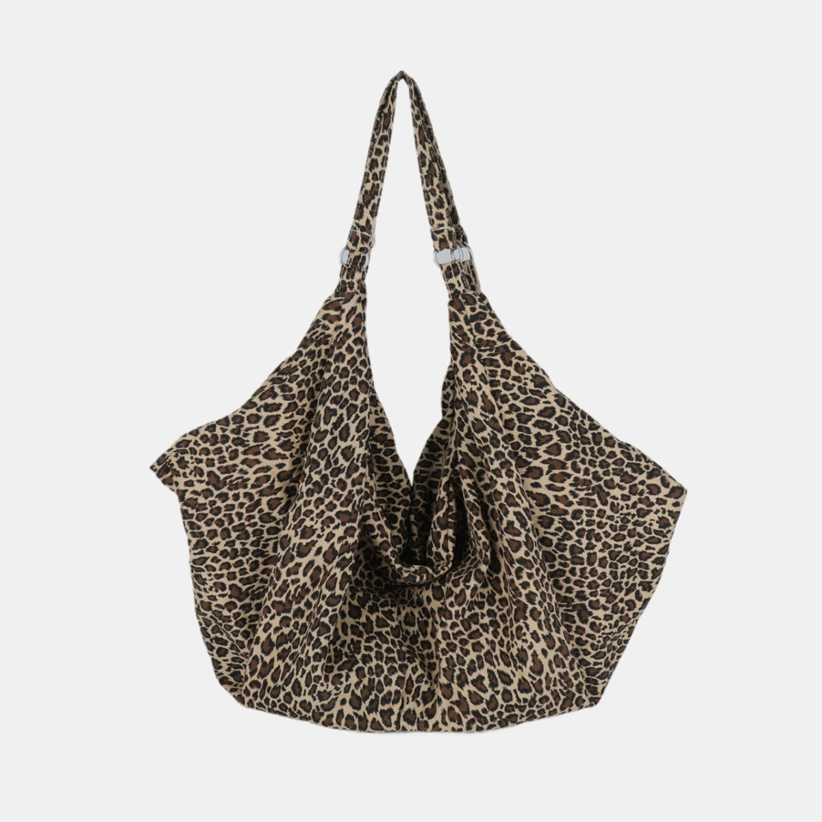 Leopard Polyester Tote Bag-Teresa&#39;s Fashionista LLC