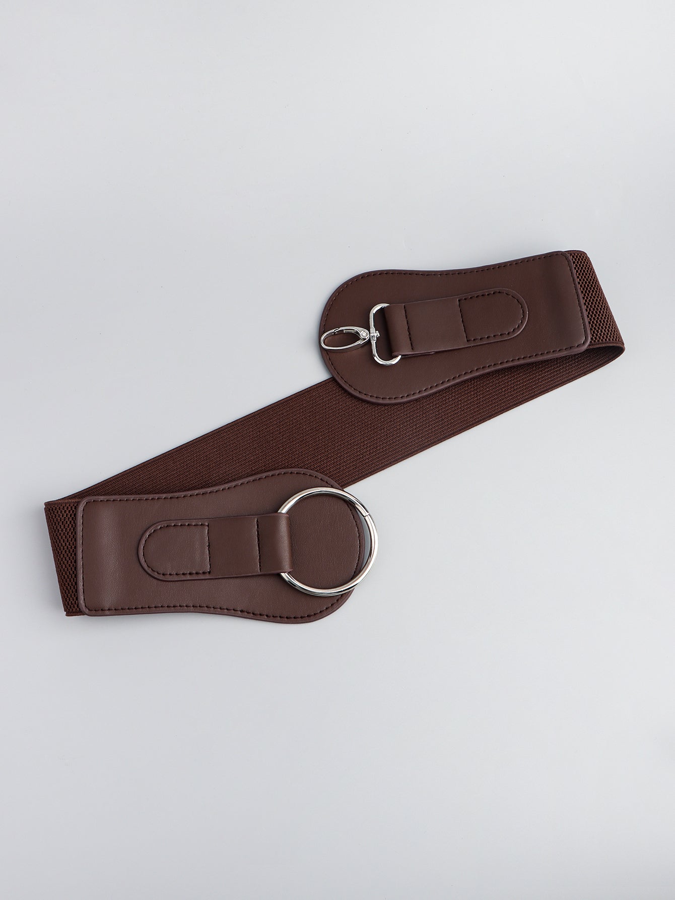 PU Elastic Wide Belt-Teresa&#39;s Fashionista LLC