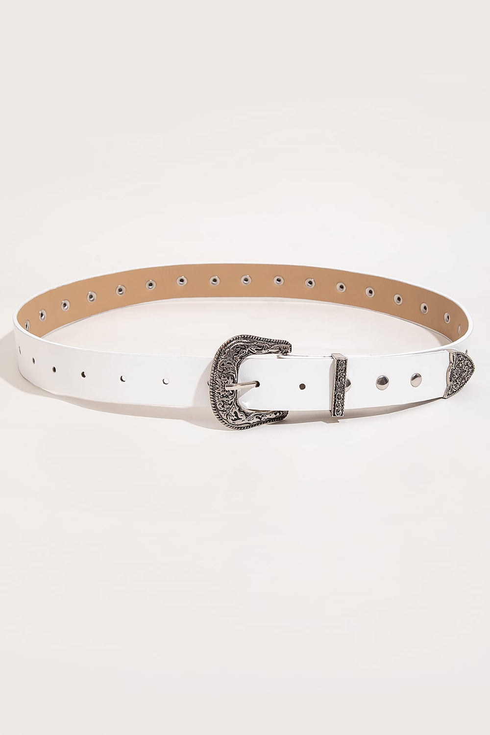 PU Leather Studded Belt-Teresa&#39;s Fashionista LLC