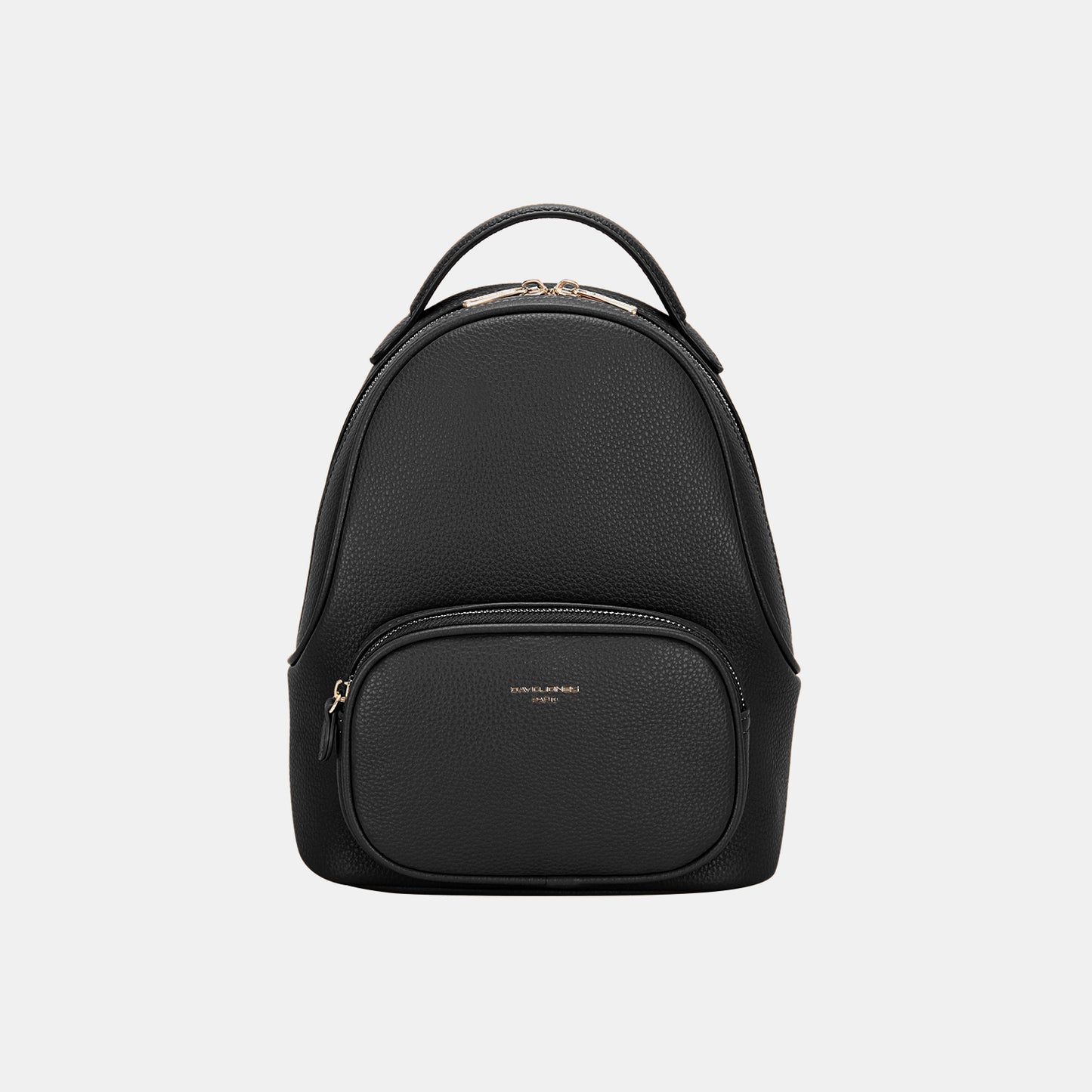 David Jones PU Leather Handle Backpack-Teresa&#39;s Fashionista LLC