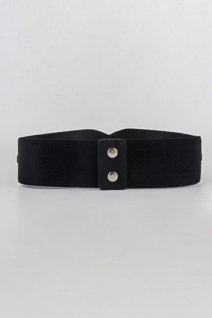 Elastic Wide PU Belt-Teresa&#39;s Fashionista LLC