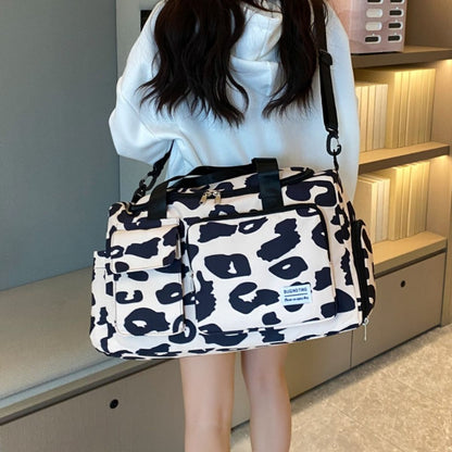 Oxford Cloth Animal Print Travel Bag-Teresa&#39;s Fashionista LLC