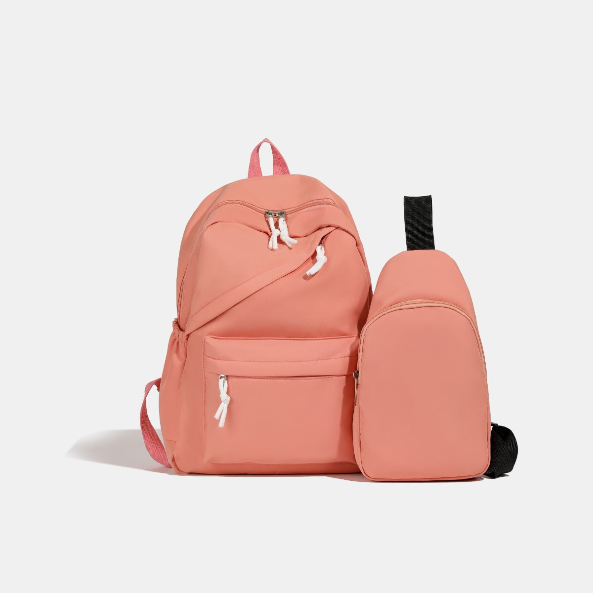 Cloth Backpack Bag and Sling Bag 2 Piece Set-Teresa&#39;s Fashionista LLC