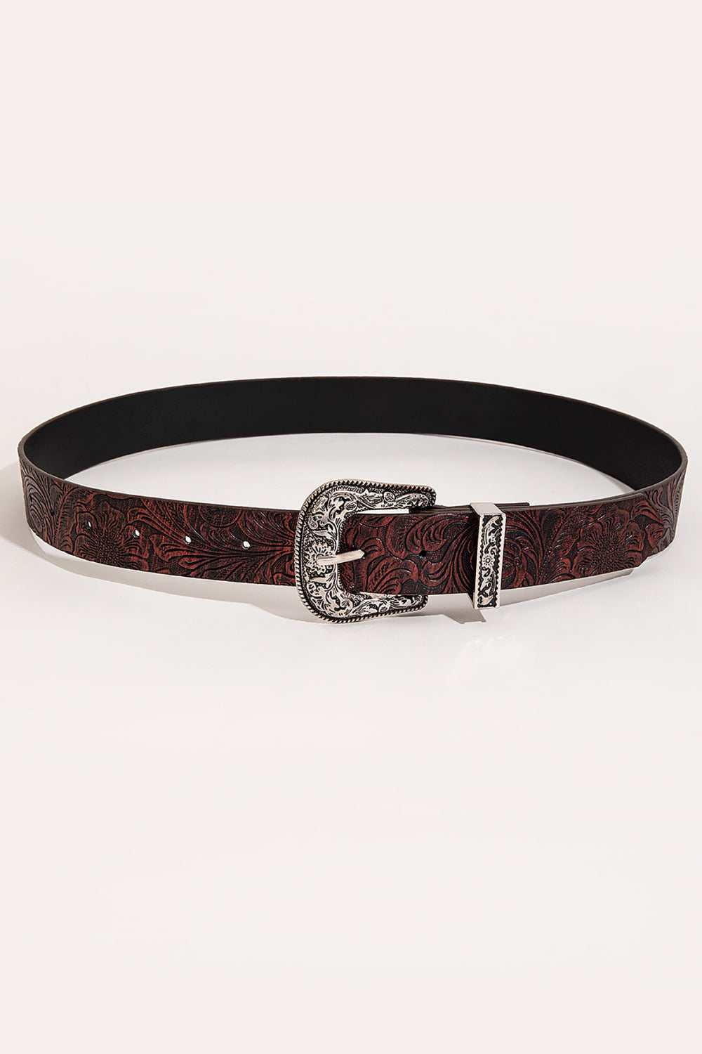 Textured PU Leather Belt-Teresa&#39;s Fashionista LLC