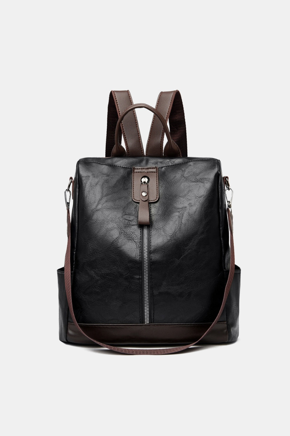 PU Leather Large Backpack Bag-Teresa&#39;s Fashionista LLC