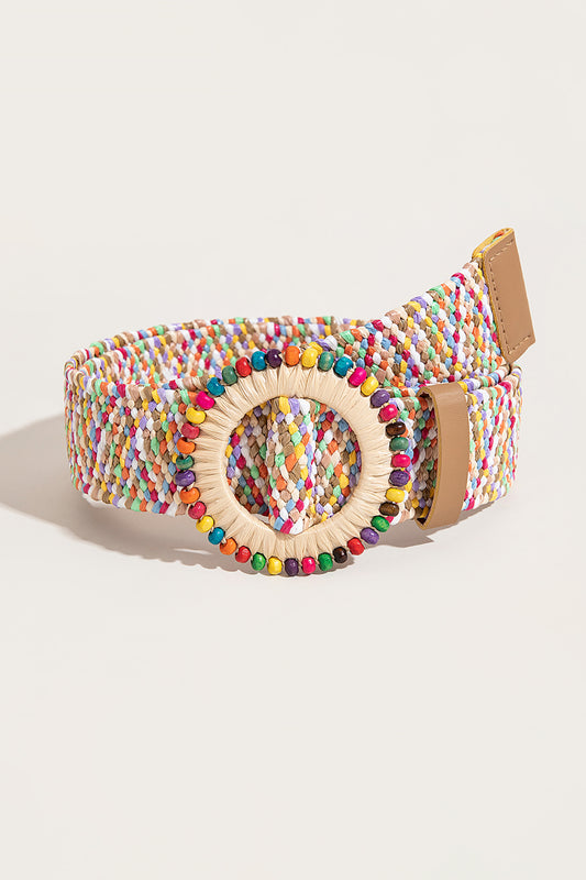 Multicolored Polypropylene Belt-Teresa&#39;s Fashionista LLC