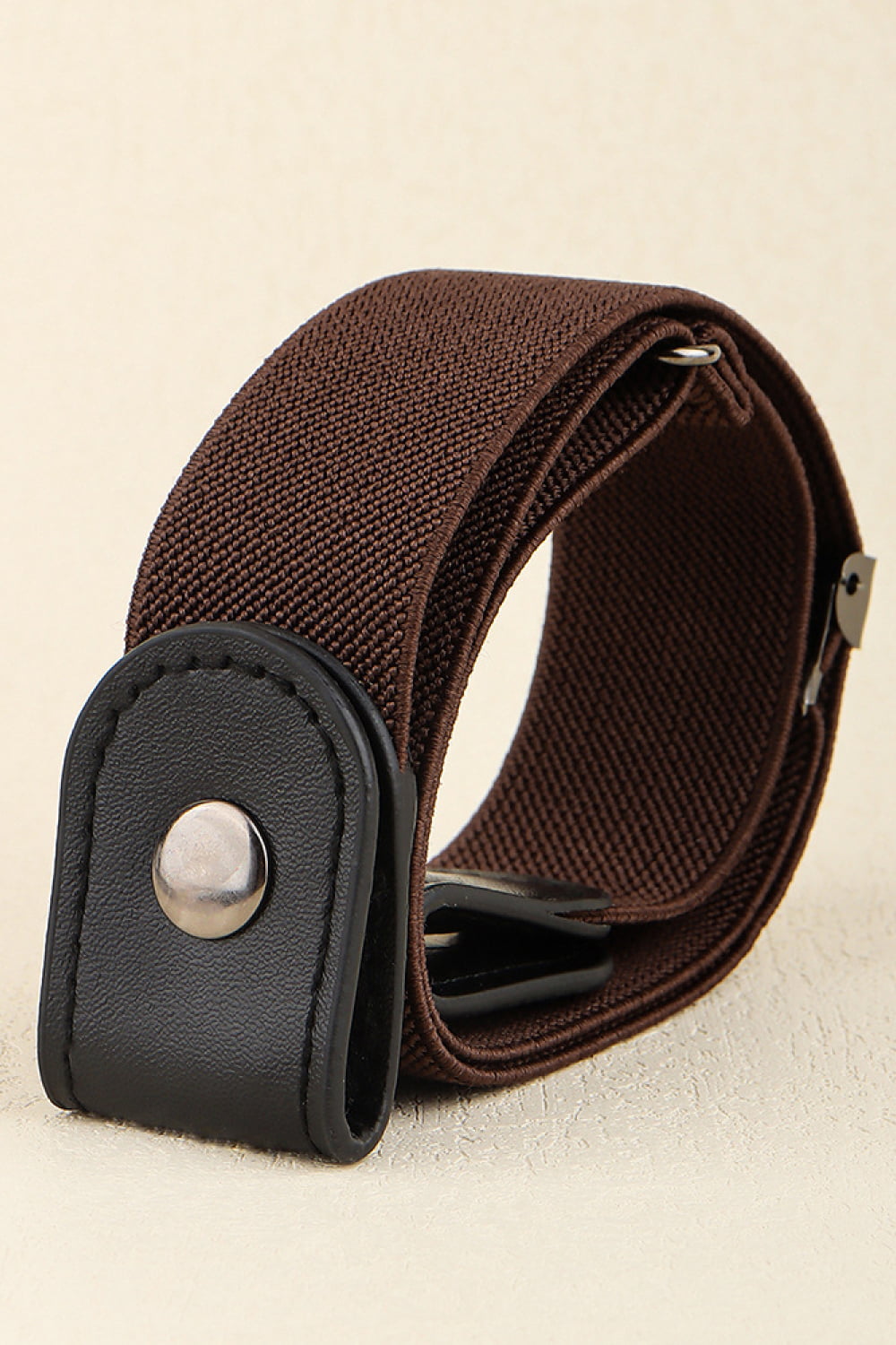 PU Elastic Snap Closure Belt-Teresa&#39;s Fashionista LLC