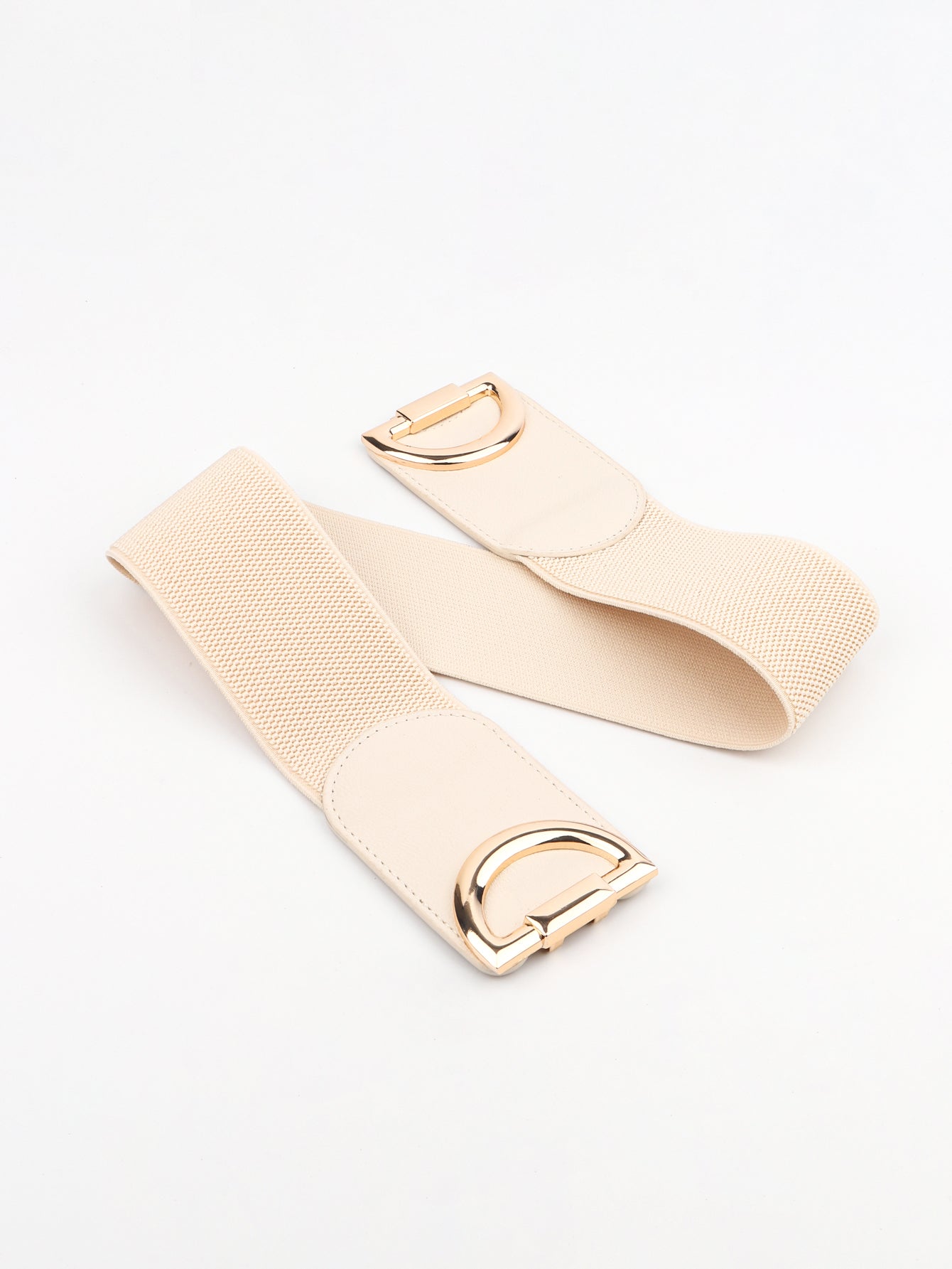 D Buckle Elastic Belt-Teresa&#39;s Fashionista LLC