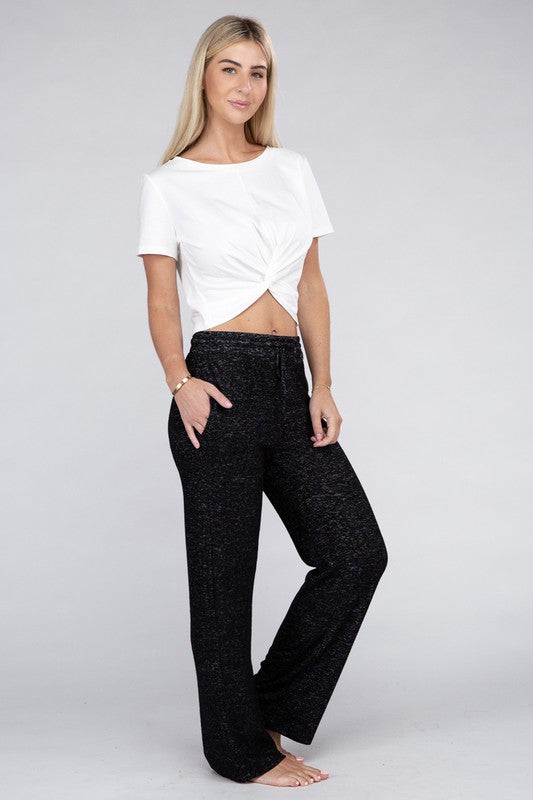 Cozy Terry Lounge Pants-Teresa&#39;s Fashionista LLC