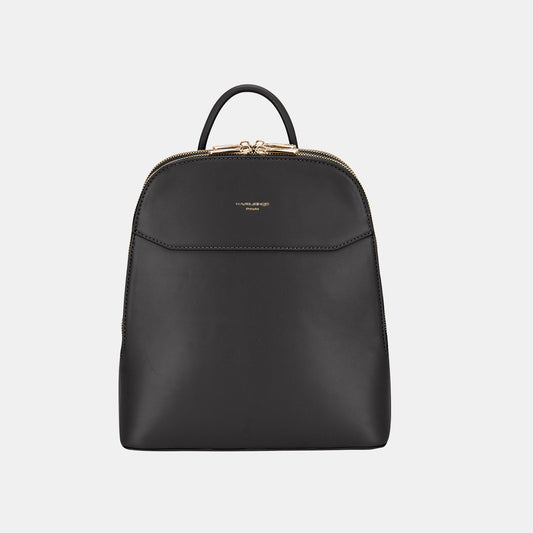 David Jones PU Leather Adjustable Straps Backpack Bag-Teresa&#39;s Fashionista LLC