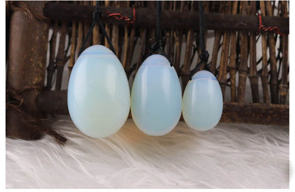 Creative Powder Crystal Jade Egg 3-piece Set-Teresa&#39;s Fashionista LLC