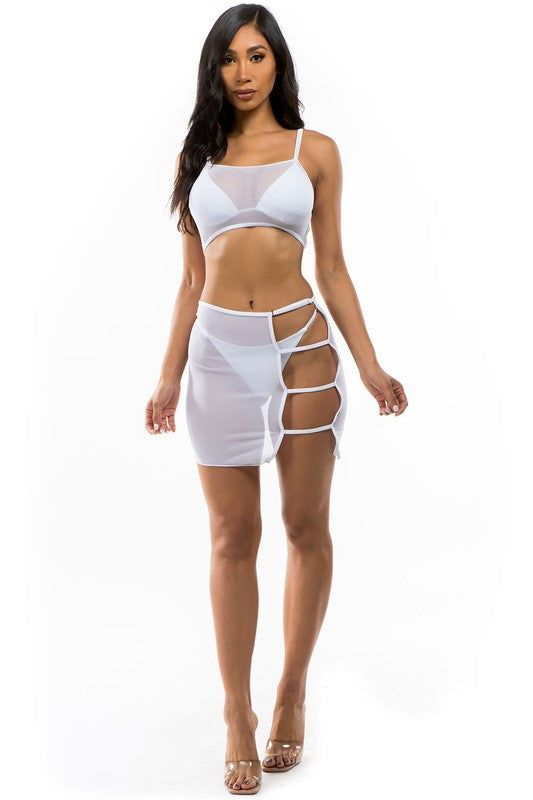 MESH COVER TWO-PIECE-Teresa&#39;s Fashionista LLC