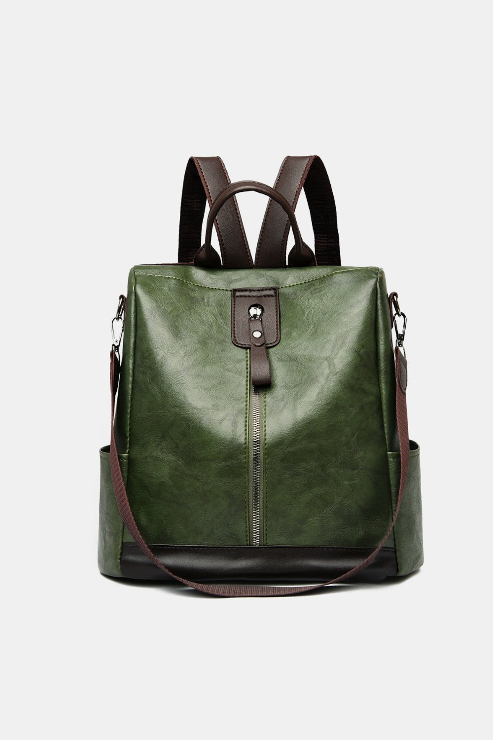 PU Leather Large Backpack Bag-Teresa&#39;s Fashionista LLC