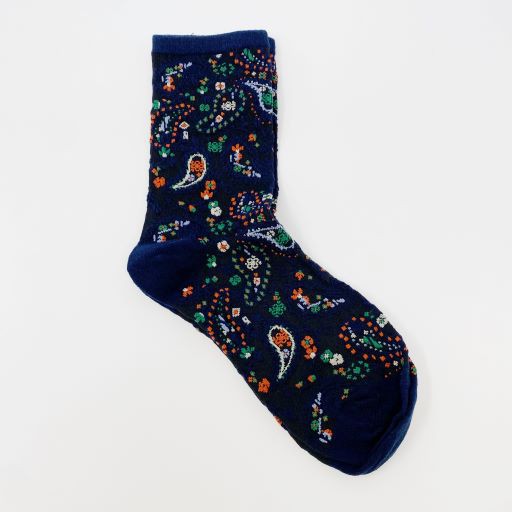 Color Heaven Paisley Socks Set-Teresa&#39;s Fashionista LLC