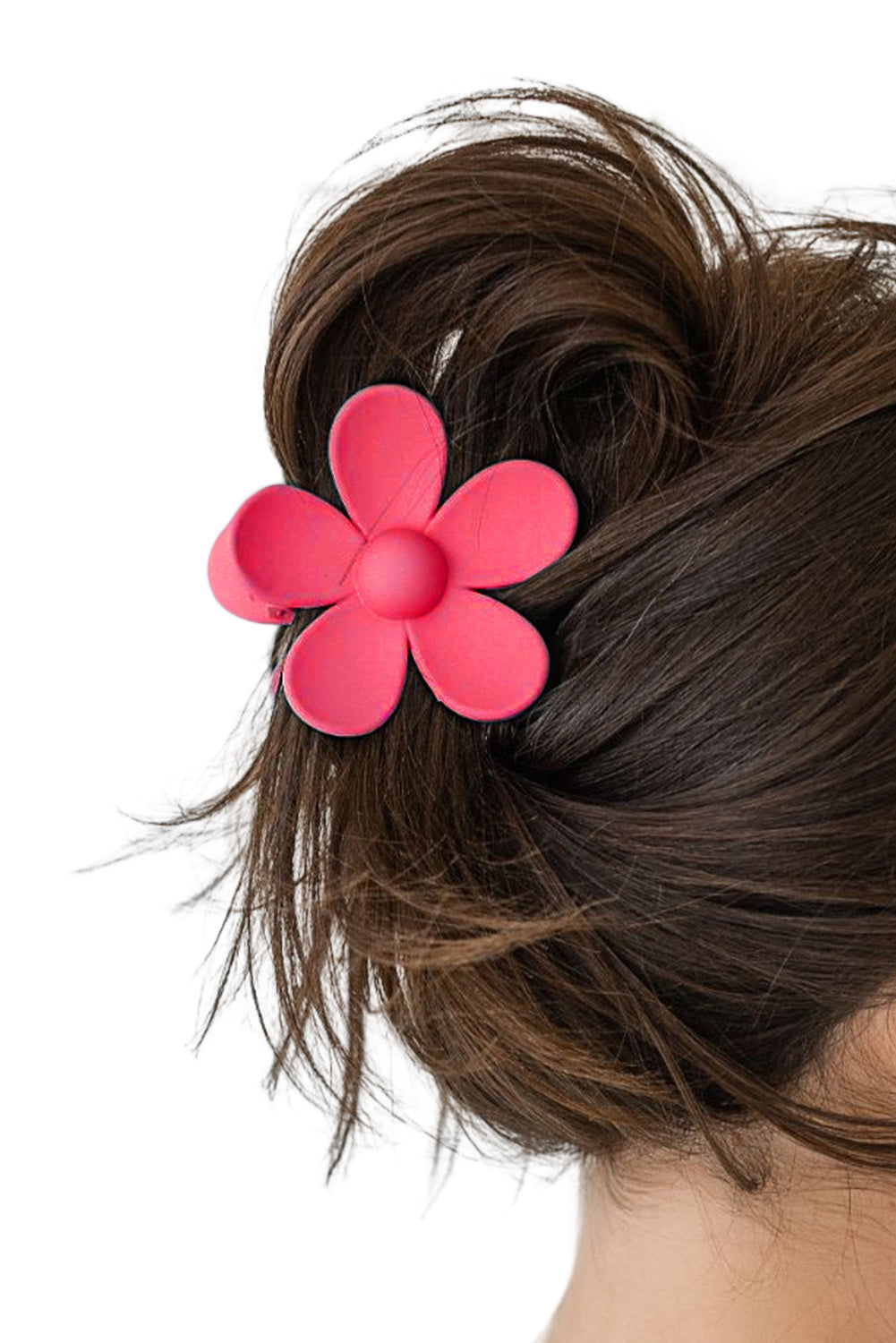 Rose Flower Hair Claw Clip-Teresa&#39;s Fashionista LLC