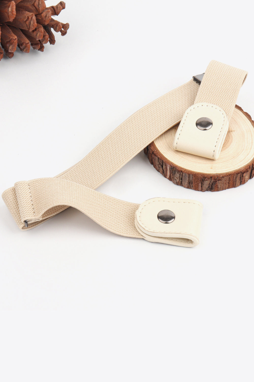 PU Elastic Snap Closure Belt-Teresa&#39;s Fashionista LLC