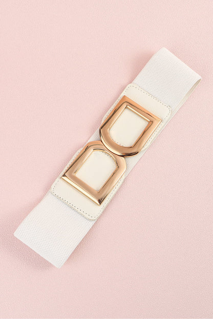 Double D Buckle PU Belt-Teresa&#39;s Fashionista LLC