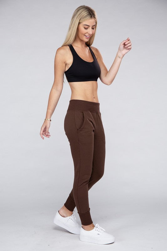 Comfy Stretch Lounge Sweat Pants-Teresa&#39;s Fashionista LLC