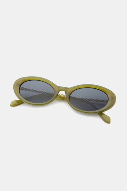 Polycarbonate Frame Cat-Eye Sunglasses-Teresa&#39;s Fashionista LLC