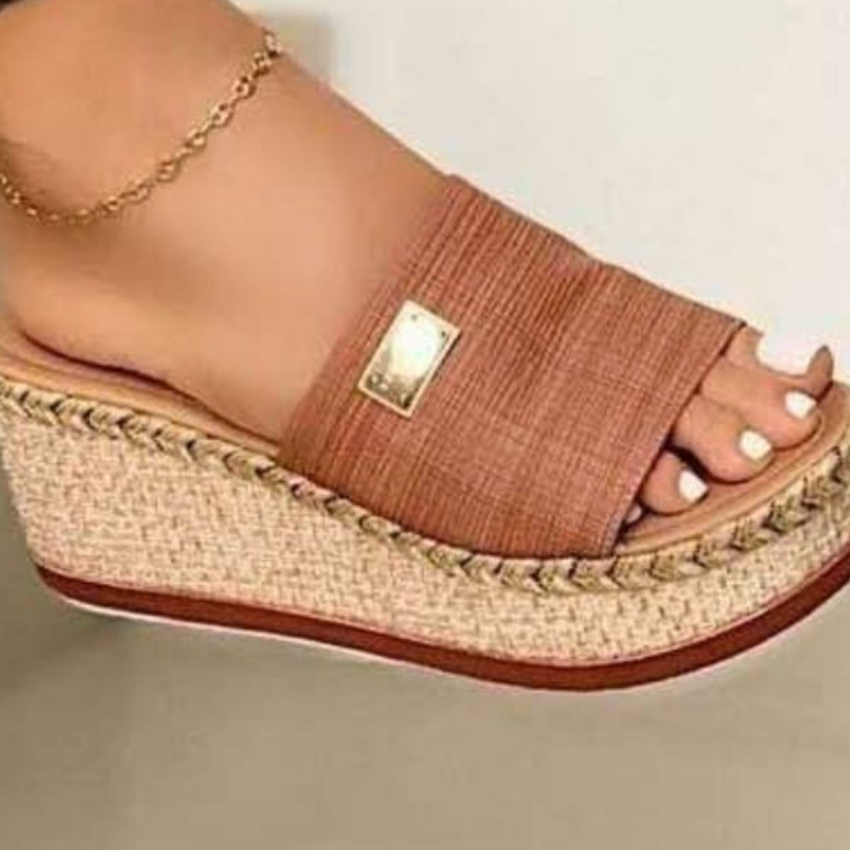 PU Leather Open Toe Sandals-Teresa&#39;s Fashionista LLC