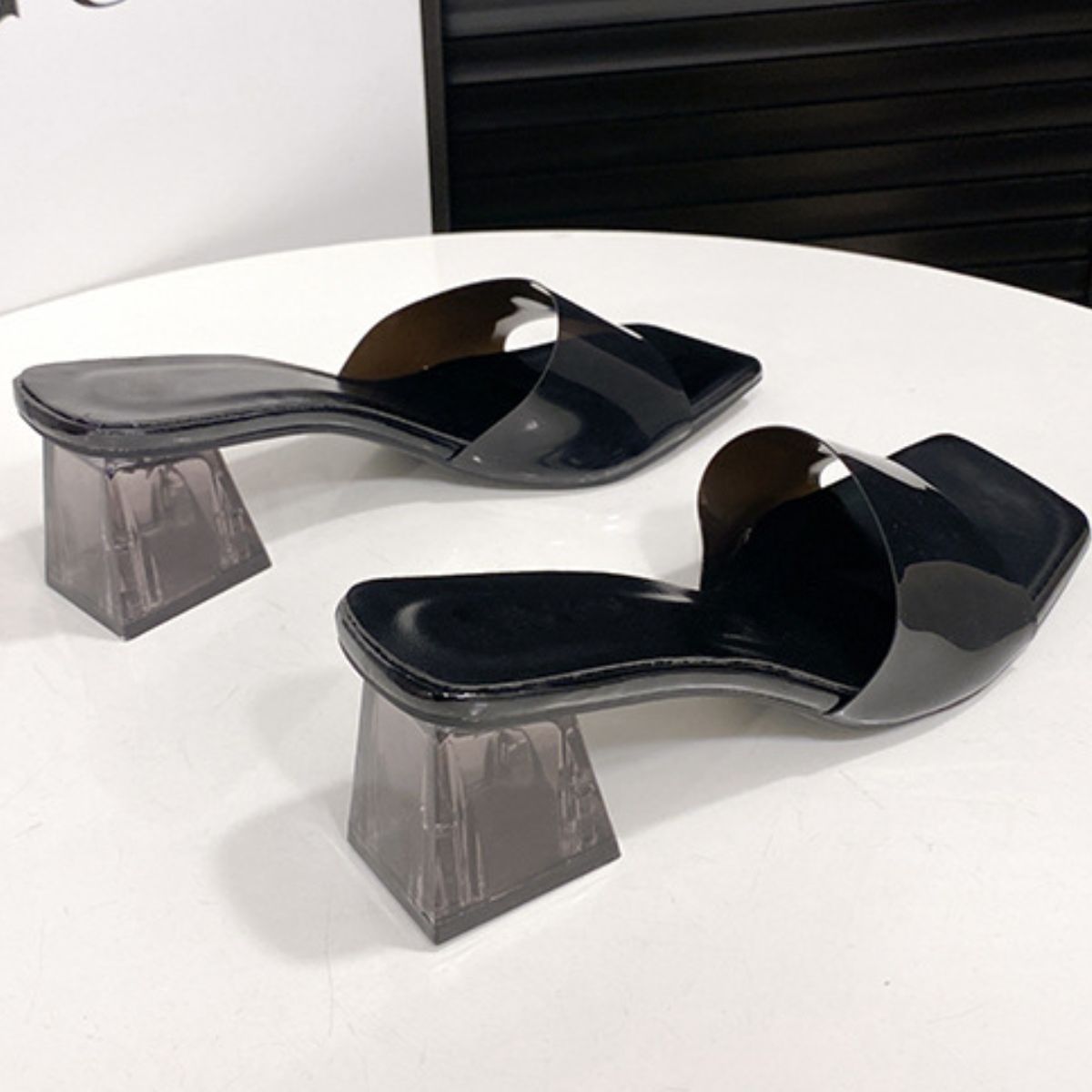 Open Toe Block Heel Sandals-Teresa&#39;s Fashionista LLC