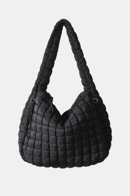 Zenana Quilted Carryall Crossbody Bag-Teresa&#39;s Fashionista LLC