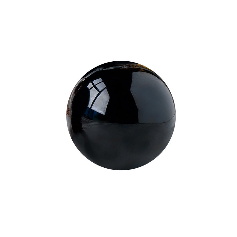 Natural Obsidian Crystal Ball Ornaments-Teresa&#39;s Fashionista LLC