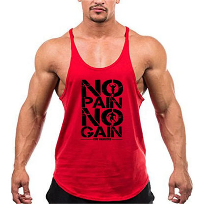 New Arrivals Bodybuilding Cotton Gym Sleeveless Tank Top for Men-Teresa&#39;s Fashionista LLC