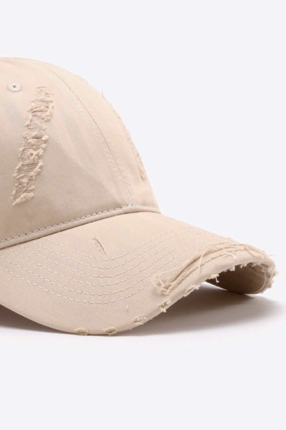 Distressed Adjustable Baseball Cap-Teresa&#39;s Fashionista LLC