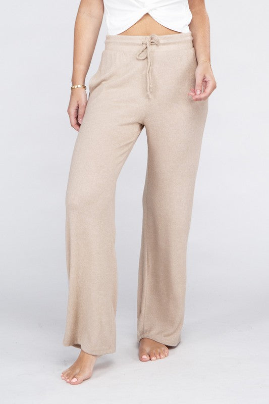 Cozy Terry Lounge Pants-Teresa&#39;s Fashionista LLC