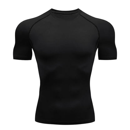 Compression Running Shirt for Men-Teresa&#39;s Fashionista LLC