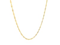 14k Yellow Gold Singapore Chain 1.5mm