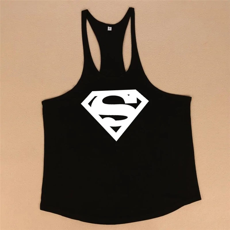 New Arrivals Bodybuilding Cotton Gym Sleeveless Tank Top for Men-Teresa&#39;s Fashionista LLC