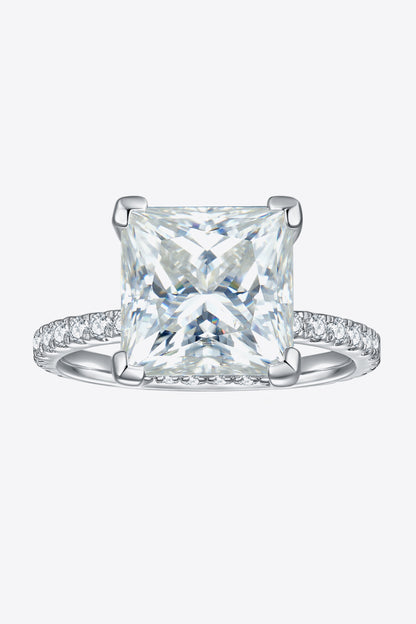 5.52 Carat Moissanite Side Stone Ring-Teresa&#39;s Fashionista LLC