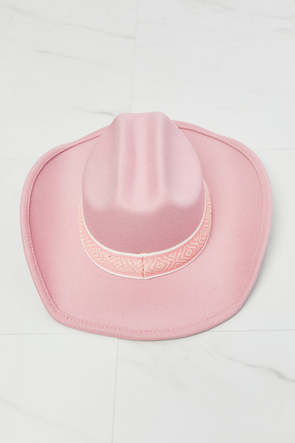 Fame Western Cutie Cowboy Hat in Pink-Teresa&#39;s Fashionista LLC