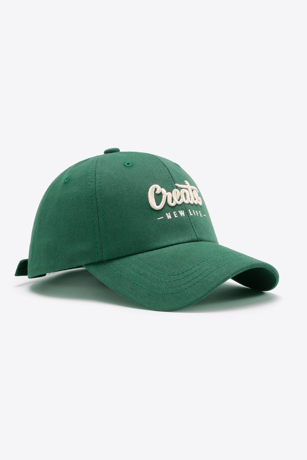 CREATE NEW LIFE Adjustable Cotton Baseball Cap-Teresa&#39;s Fashionista LLC