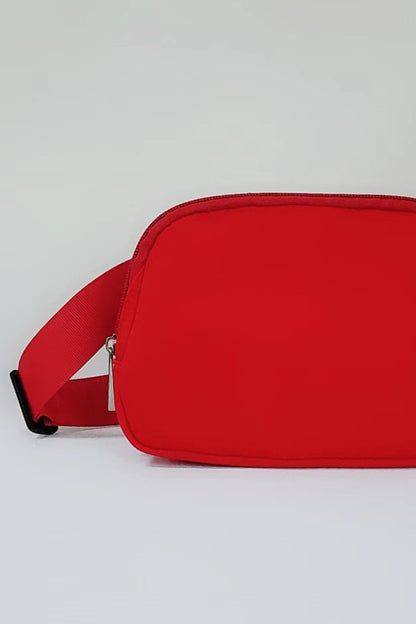 Buckle Zip Closure Fanny Pack-Teresa&#39;s Fashionista LLC