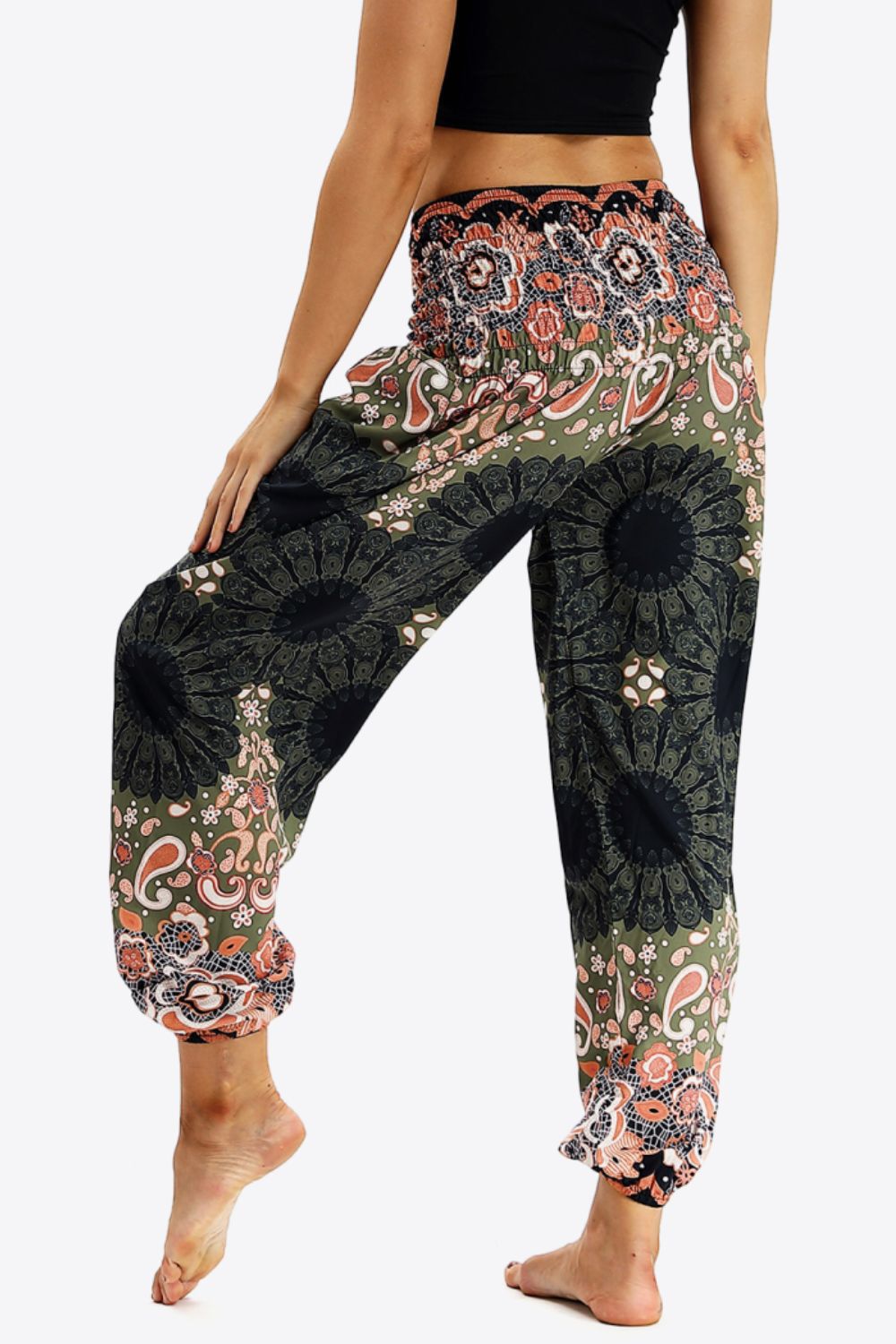 Makes Me Wonder Printed Pants-Teresa&#39;s Fashionista LLC