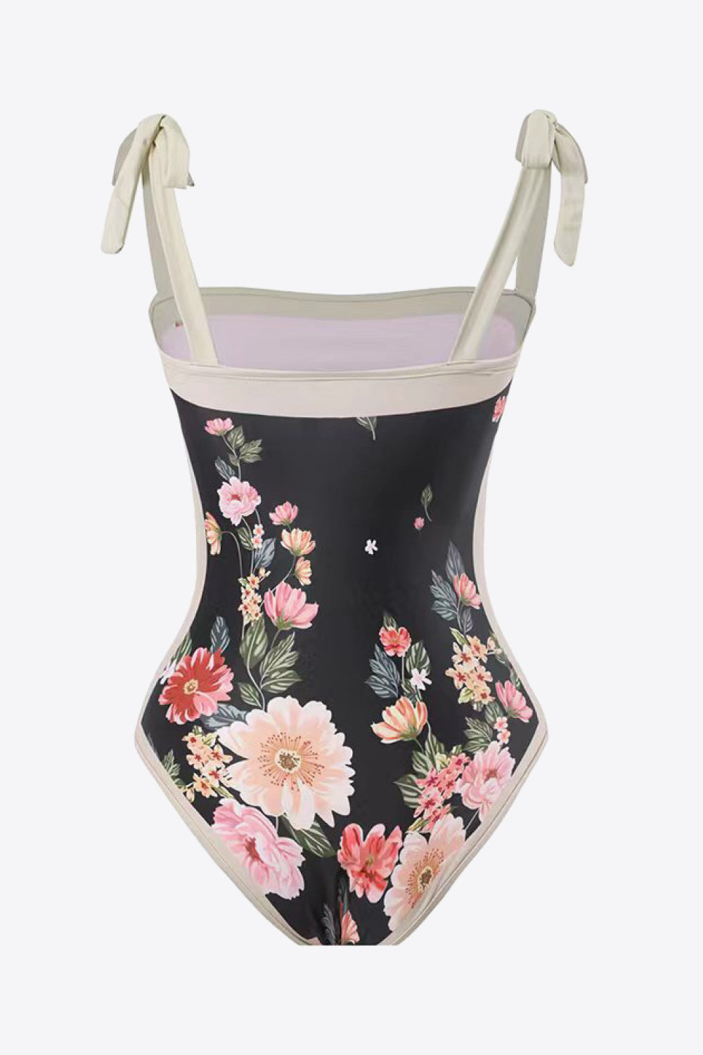 Floral Tie-Shoulder Two-Piece Swim Set-Teresa&#39;s Fashionista LLC