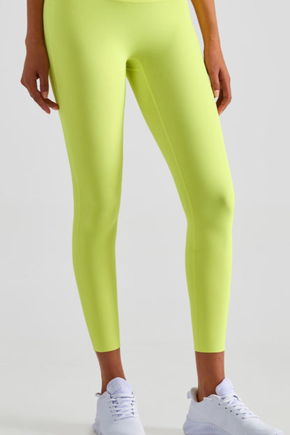 High Waist Seamless Ankle-Length Yoga Leggings-Teresa&#39;s Fashionista LLC