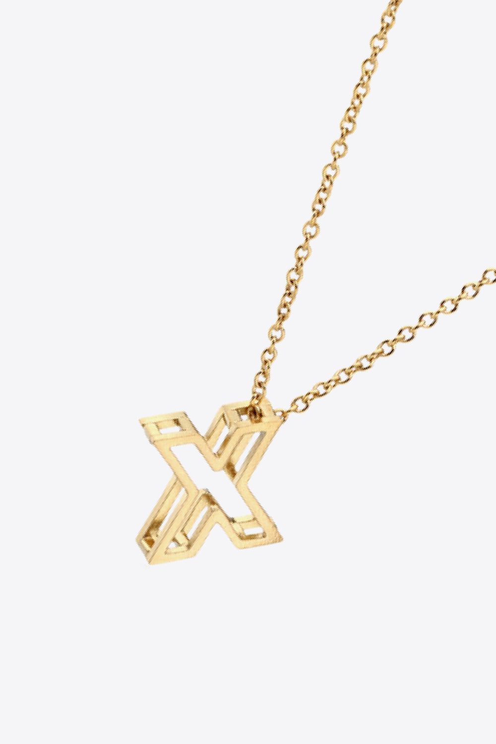 U to Z Letter Pendant Nekclace-Teresa&#39;s Fashionista LLC