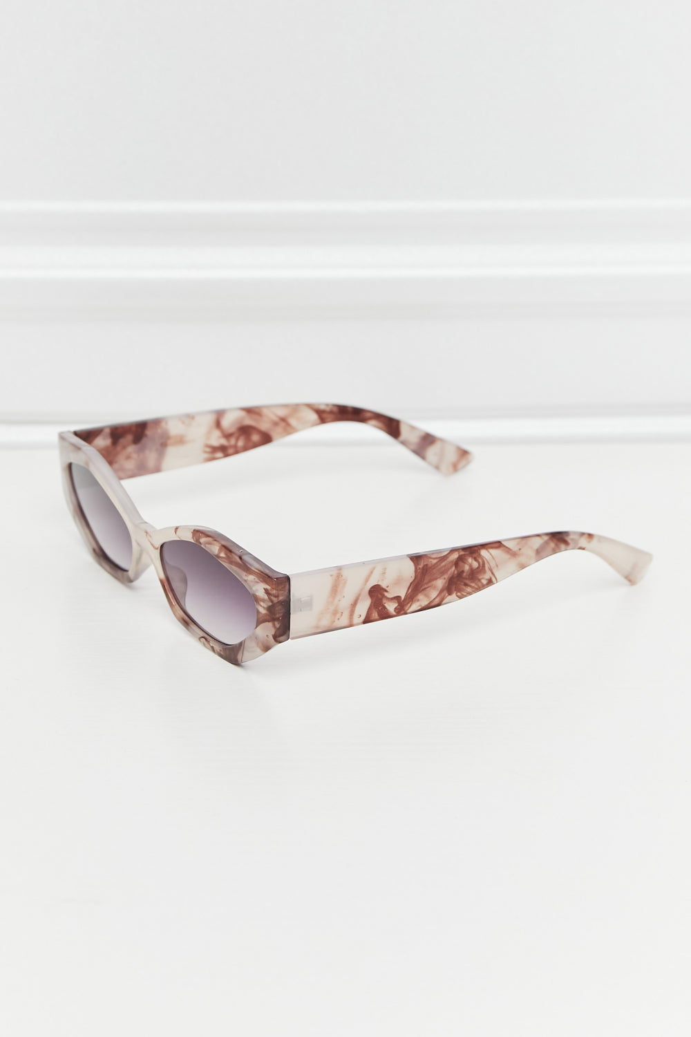 Polycarbonate Frame Wayfarer Sunglasses-Teresa&#39;s Fashionista LLC