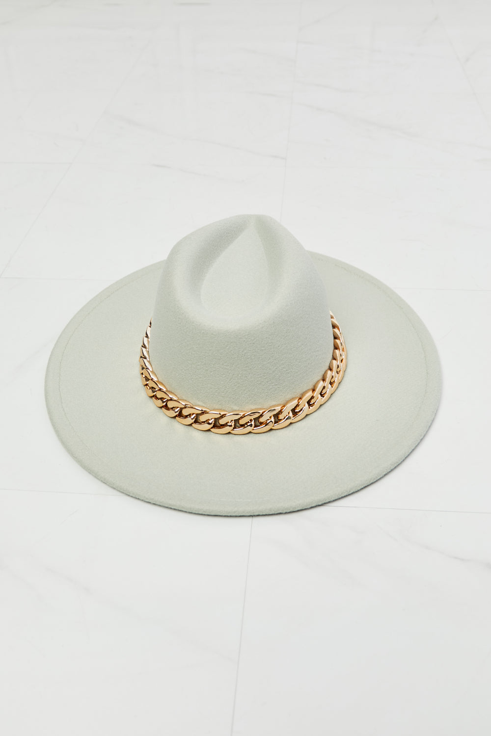 Fame Keep Your Promise Fedora Hat in Mint-Teresa&#39;s Fashionista LLC