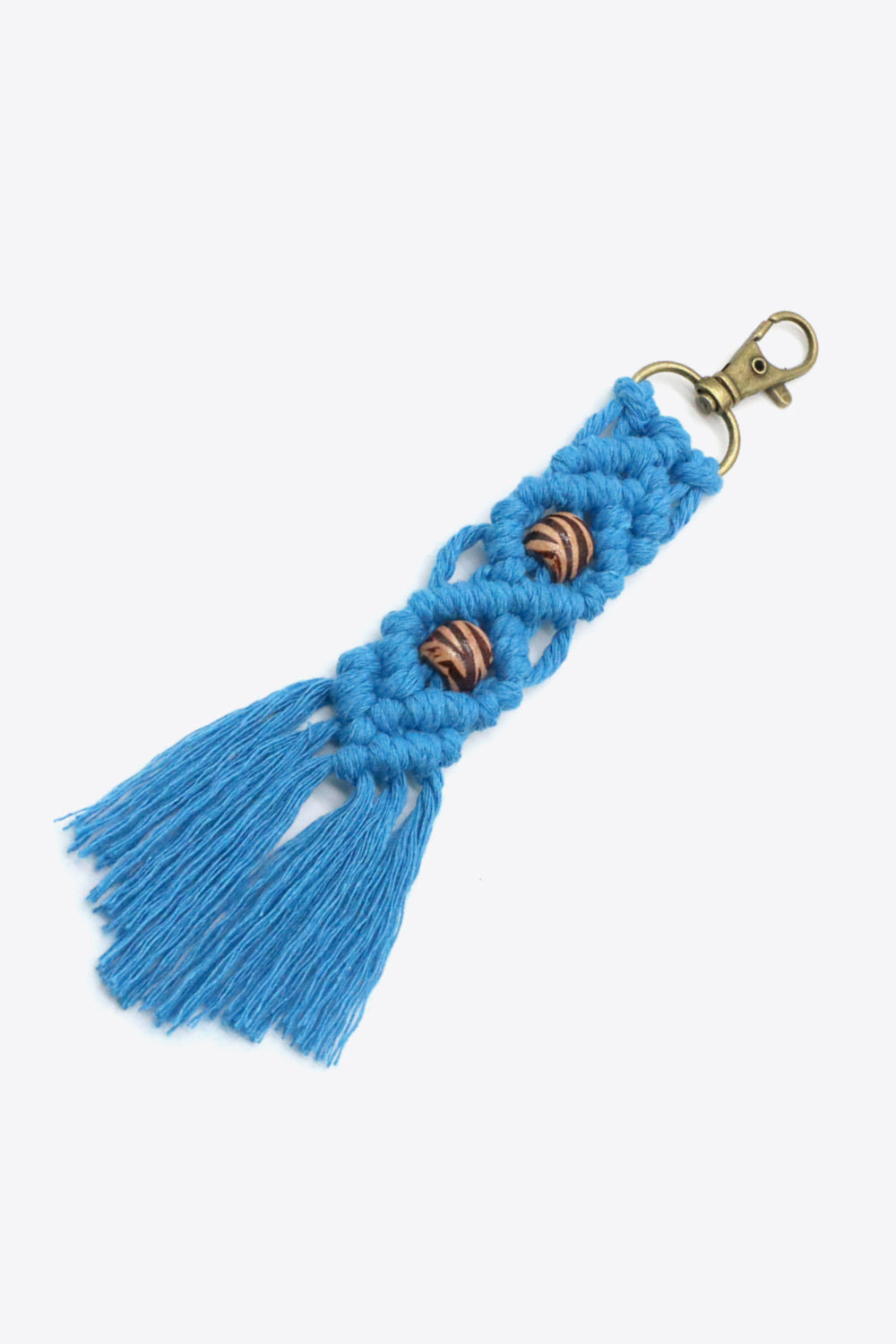 Assorted 4-Pack Handmade Macrame Fringe Keychain-Teresa&#39;s Fashionista LLC