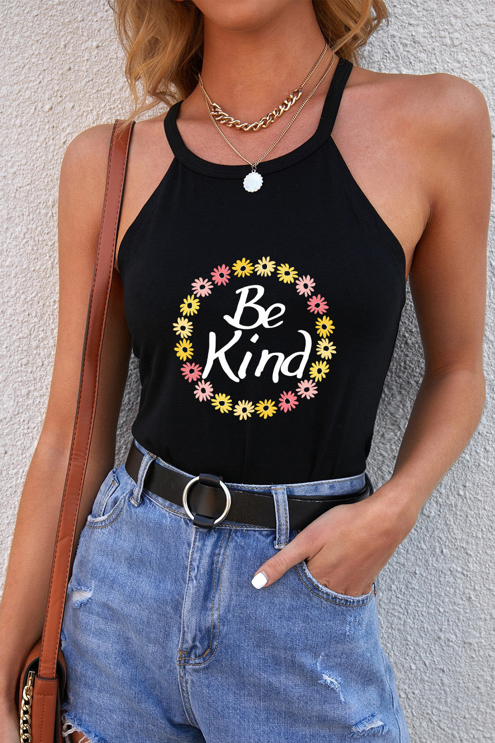 BE KIND Graphic Tank-Teresa&#39;s Fashionista LLC