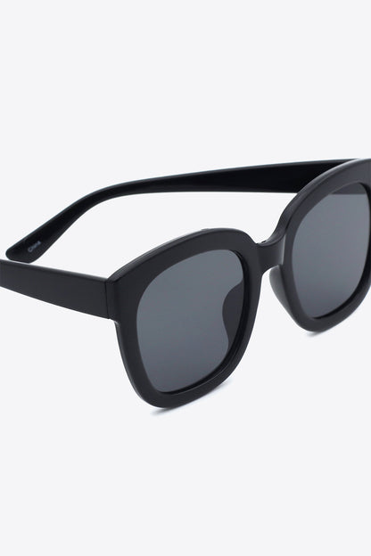 Polycarbonate Frame Square Sunglasses-Teresa&#39;s Fashionista LLC