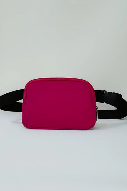 Buckle Zip Closure Fanny Pack-Teresa&#39;s Fashionista LLC